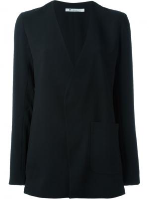 Пиджак с накладным карманом T By Alexander Wang. Цвет: чёрный