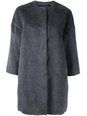 Пальто с широкими рукавами Giambattista Valli. Цвет: серый