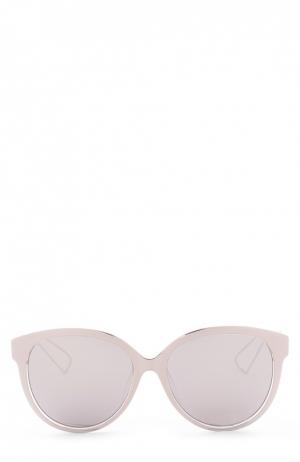 Солнцезащитные очки Dior. Цвет: прозрачный