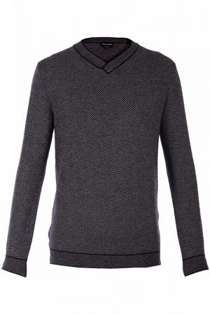 Пуловер GIORGIO ARMANI. Цвет: черный