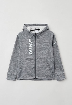 Толстовка Nike. Цвет: серый