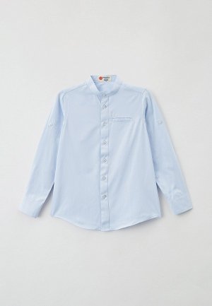 Рубашка Button Blue. Цвет: голубой