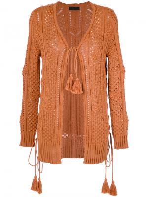 Knit cardigan Nk. Цвет: коричневый