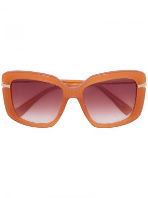 Солнцезащитные очки Anita Derek Lam. Цвет: жёлтый и оранжевый
