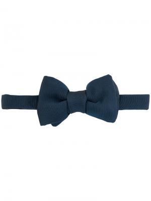 Классический галстук-бабочка Tom Ford. Цвет: синий