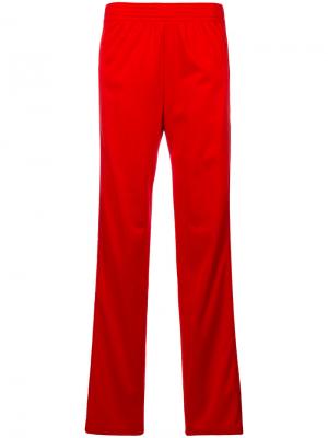 Спортивные брюки с полосками логотипом Givenchy. Цвет: красный