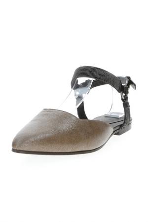 Туфли BRUNELLO CUCINELLI. Цвет: c6847