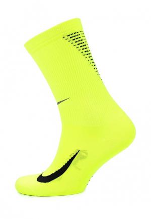 Носки Nike. Цвет: зеленый