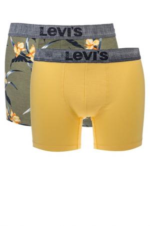 Комплект трусов LEVIS LEVI'S. Цвет: желтый