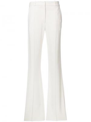 Расклешенные брюки Victoria Beckham. Цвет: белый