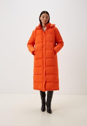Куртка утепленная Vickwool. Цвет: оранжевый