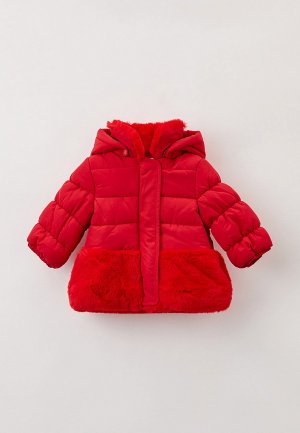 Куртка утепленная Chicco. Цвет: красный