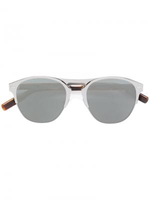 Солнцезащитные очки авиаторы Dior Eyewear. Цвет: металлический