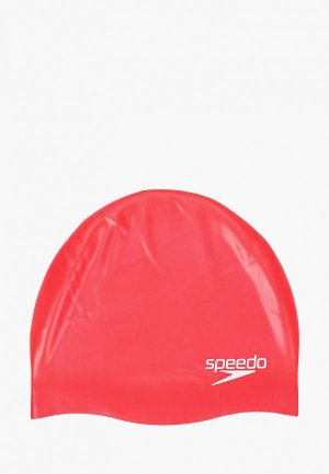 Шапочка для плавания Speedo. Цвет: красный