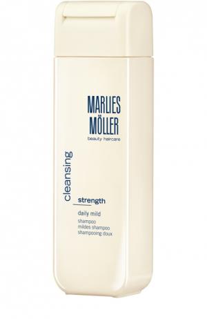 Мягкий шампунь для ежедневного применения Marlies Moller. Цвет: бесцветный