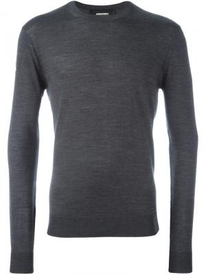 Классический свитер Dsquared2. Цвет: серый