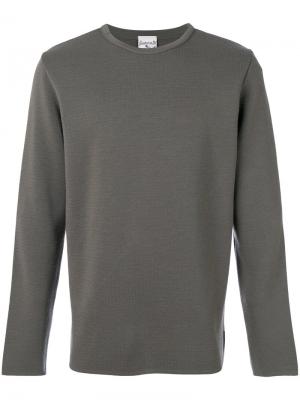 Классический трикотажный свитер S.N.S. Herning. Цвет: серый
