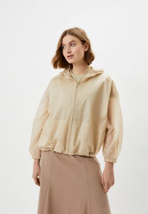 Ветровка UNIQLO. Цвет: бежевый