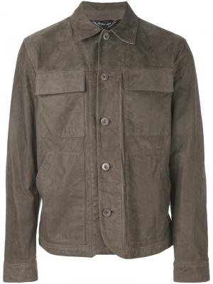 Куртка с карманами Helmut Lang. Цвет: серый