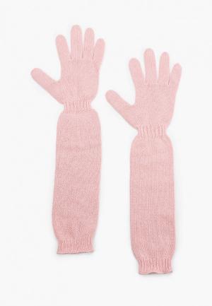 Перчатки Noryalli. Цвет: розовый