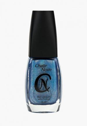 Лак для ногтей Chatte Noire. Цвет: синий