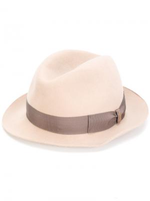Фетровая шляпа Borsalino. Цвет: коричневый