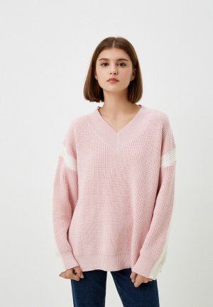 Пуловер LeOtra. Цвет: розовый