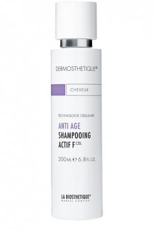 Клеточно-активный anti-age шампунь для тонких волос La Biosthetique. Цвет: бесцветный