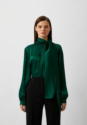 Блуза Alberta Ferretti. Цвет: зеленый