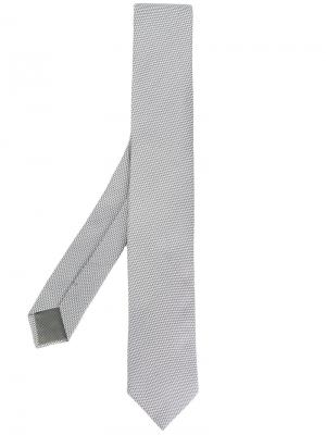 Классический галстук Delloglio Dell'oglio. Цвет: серый