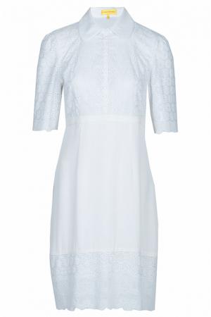 Платье CATHERINE MALANDRINO. Цвет: белый