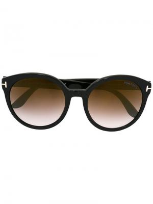 Солнцезащитные очки Philippa Tom Ford Eyewear. Цвет: чёрный