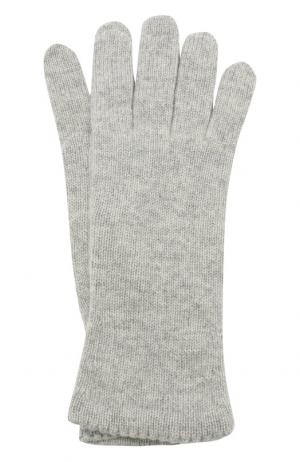 Кашемировые перчатки TSUM Collection. Цвет: светло-серый