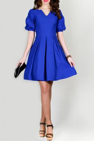 Платье Monica. Цвет: ярко-синий