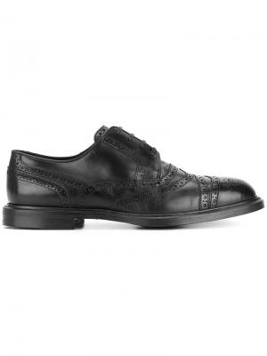 Ботинки дерби Dolce & Gabbana. Цвет: чёрный