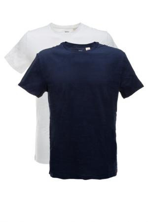 Комплект футболок LEVIS LEVI'S. Цвет: белый