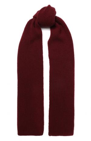 Кашемировый шарф TSUM Collection. Цвет: бордовый