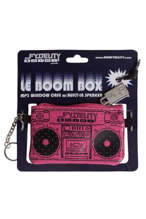 Мини Сумка- Le Boom Box FYDELITY. Цвет: фуксия