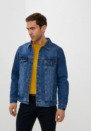 Куртка джинсовая Bochetti. Цвет: синий