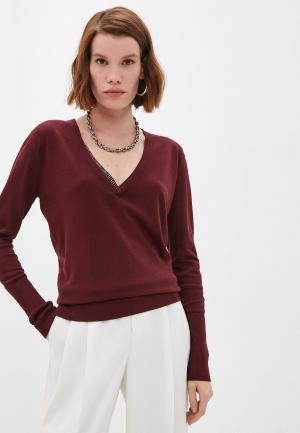 Пуловер Liu Jo. Цвет: бордовый