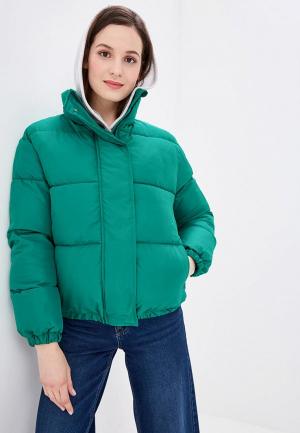 Куртка утепленная Imocean. Цвет: зеленый