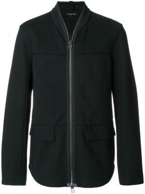 Куртка на молнии Helmut Lang. Цвет: чёрный