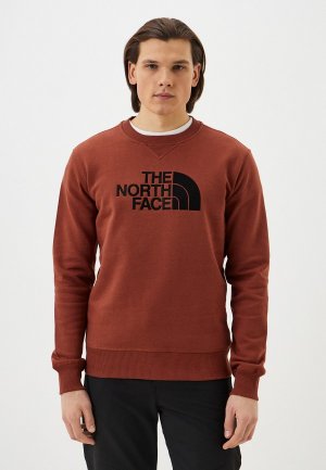 Свитшот The North Face. Цвет: коричневый